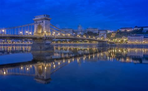 bridges, Rivers, Hungary, Budapest, Night, Danube, Cities Wallpapers HD / Desktop and Mobile ...