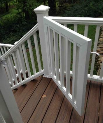 Rockland Trex Deck Gates / TimberTech Deck Gates / Fiberon Gates / Azek ...