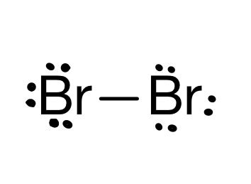 Draw Lewis structure for Br2 and HBr. | Homework.Study.com