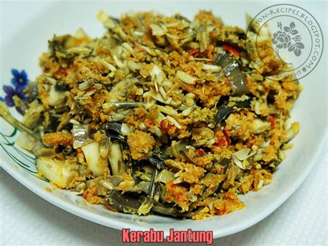 HomeKreation - Kitchen Corner: Kerabu Jantung II (Spicy Banana Heart Salad)