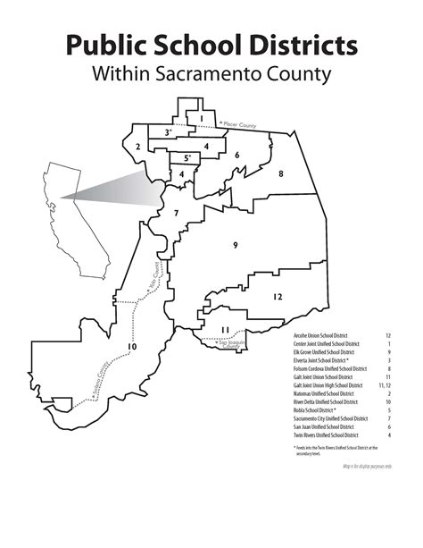 School District Map - Sacramento County Republican Party