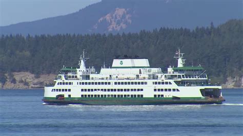 Most Washington State Ferries routes drop to reduced schedules | king5.com