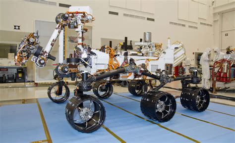 Mars Rover Curiosity, Left Side View – NASA’s Mars Exploration Program