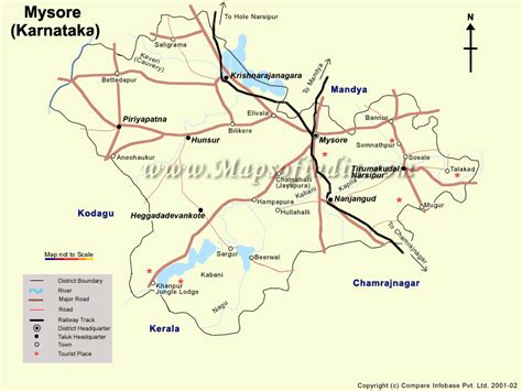 Mysore Map,Map ofMysore,Mysore City Map,Mysore Tourist Map,Mysore ...