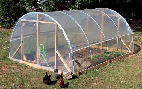 How To Make A Hoop House Greenhouse - Natureced