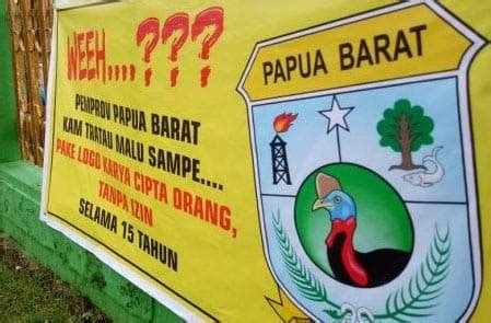 Setelah 18 tahun digunakan Provinsi Papua Barat, hak cipta logo provinsi akhirnya sah milik ...