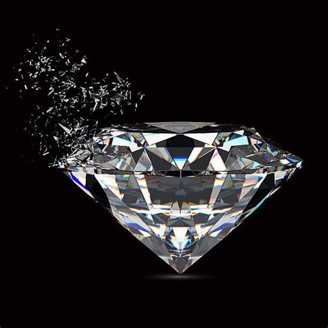 3d rendered sparkling diamond refraction on black background. | Diamond wallpaper, Black diamond ...