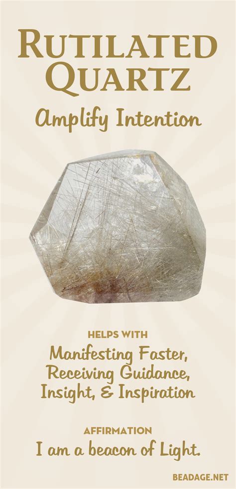 Rutilated Quartz Meaning and Properties | Beadage