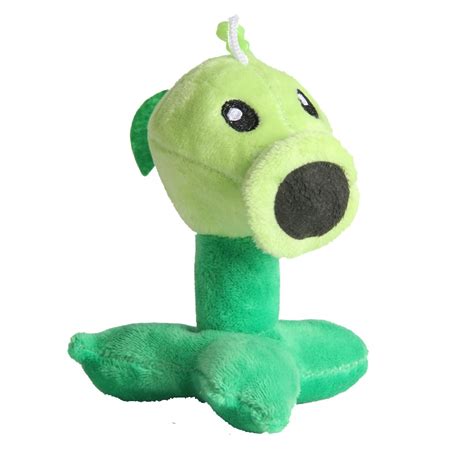 Anime Plants vs. Zombies Peashooter Soft Plush Keychain - PlushStore.com - World of plushies