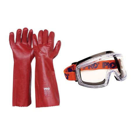 PPE Kit- Safety Goggles & PVC Gloves - UDOO