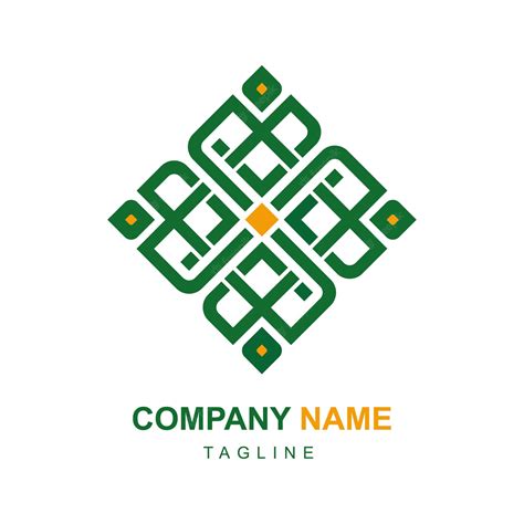 Premium Vector | Green company logo