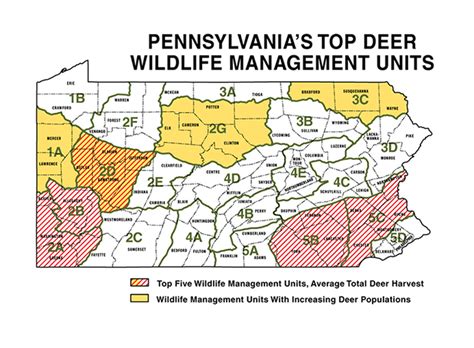 Pennsylvania Hunting Zones Map