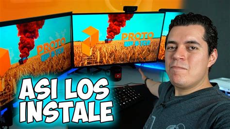 Credo Otoño paleta conectar 3 monitores a pc Más que nada milagro Alpinista