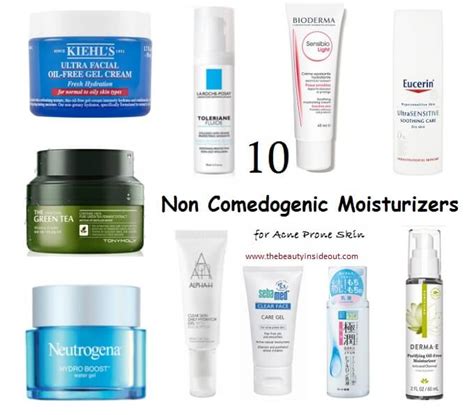 10 Non-Comedogenic Moisturizers for Acne Prone Skin (According to CosDNA)