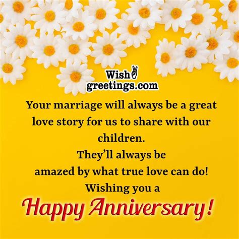 Anniversary Messages for Parents - Wish Greetings