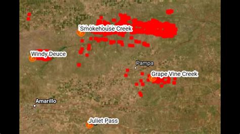 Texas Panhandle Fire: Where Is Texas Panhandle Wildfire? Map, Location ...