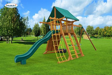 Eastern Jungle Gym | Wooden swing set, Swing set, Backyard swing sets