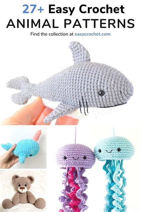 The Cutest 32 Cute and Easy Crochet Animal Patterns (all free) - Easy Crochet Patterns | Crochet ...