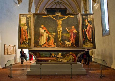 Isenheim Altarpiece Open Grunewald