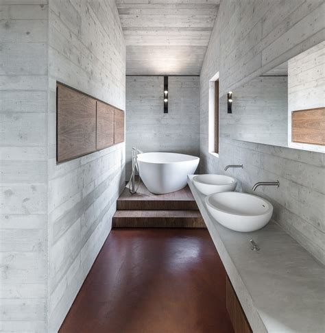 Concrete Countertops: Brutalism in the Bathroom | ArchDaily