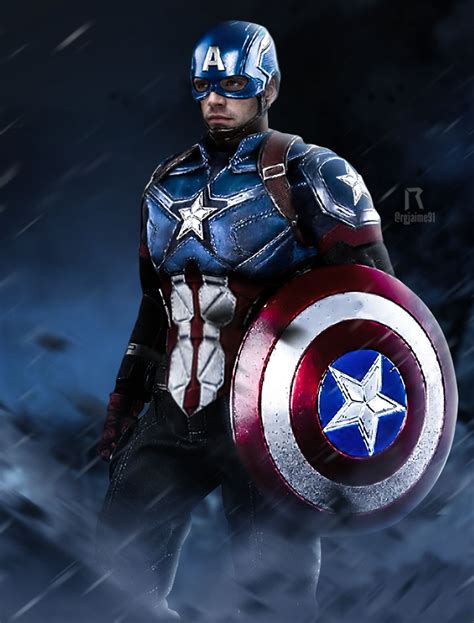 Bucky-Barnes-Captain-America by ricktimusprime0825 on DeviantArt