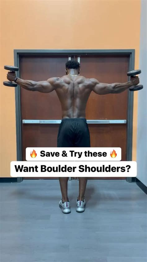 Wanna get boulder shoulders ? Try this Cred: @starboy_camair ...