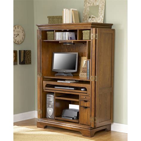 Computer Armoires with Doors (Desk Armoire) - Foter