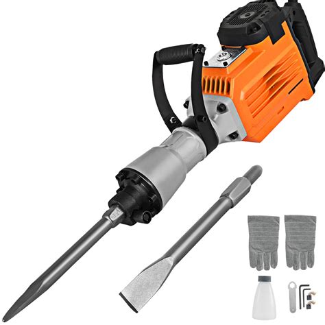 Ingco 2200W Professional Corded Demolition Hammer Concrete Breaker, PDB22001 ...