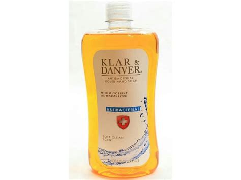 Klar & Danver Antibacterial Liquid Hand Soap, Soft Clean Scent, 15 fl ...