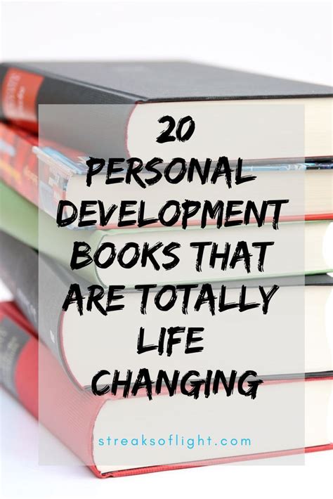 Top 20 Personal Development Books You Need To Read - Streaks of Light | Self development books ...