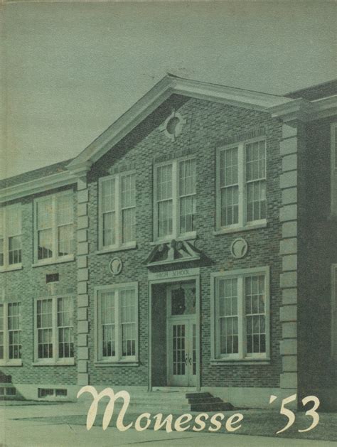 1953 yearbook from Momence High School from Momence, Illinois for sale