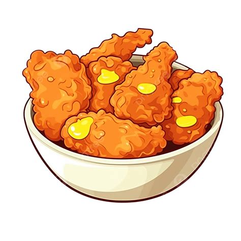 Fried Chicken Fast Food Cartoon, Food Clipart, Chicken Clipart, Cartoon ...