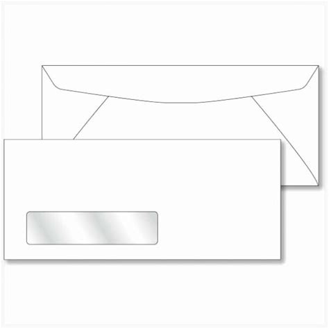 Printable 10 Envelope Template