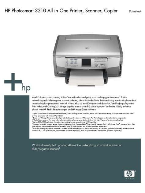 HP Photo Smart Printer Copier Manual | PDF | Image Scanner | Hewlett ...