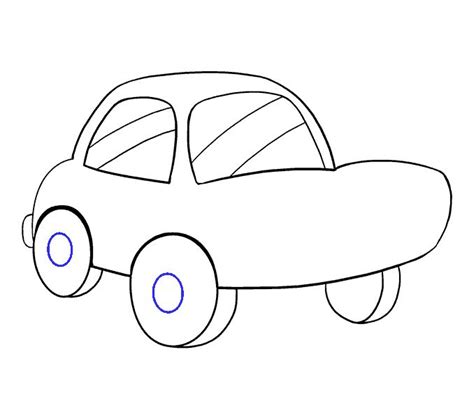 Cartoon Car Drawing Easy