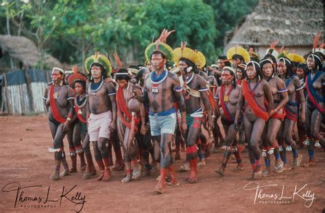 Kayapo Tribe- Gorotire Kayapo Reserve, Brazilian Amazon - Thomas L. Kelly