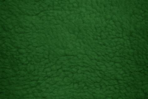 Forest Green Fleece Faux Sherpa Wool Fabric Texture – Photos Public Domain