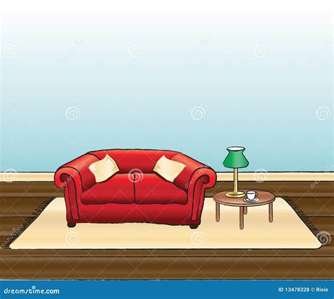 Sitting room stock vector. Illustration of concept, decoration - 13478328