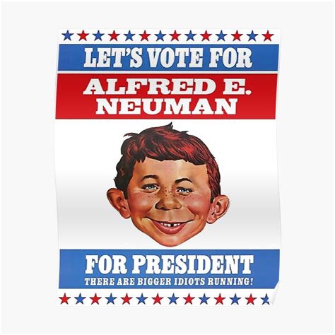 Alfred E Neuman Posters | Redbubble