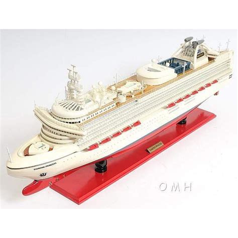 Buy Diamond Princess Model Ship Fully Assembled – Adama Model Ships