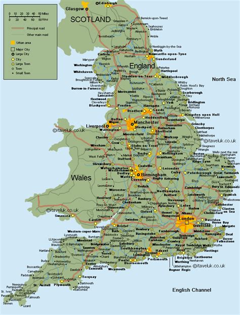 Map Of England With Towns And Villages | Map Of Zip Codes