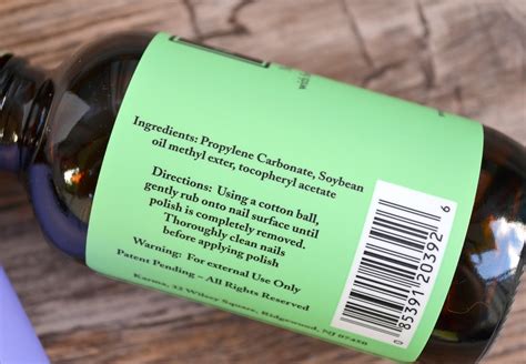 NAILS | Karma Organic Acetone-Free Soybean Nail Polish Remover Review ...