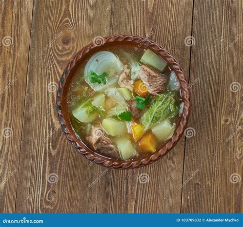 Corned Beef and Cabbage Soup Stock Photo - Image of potatoes, corned: 103789832