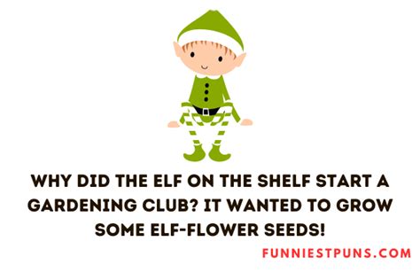 90+ Funny Elf on the Shelf Puns and Jokes - Funniest Puns