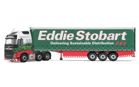 CC16002 Volvo FH, Curtainside Trailer, Eddie Stobart - 60th Anniversary ...