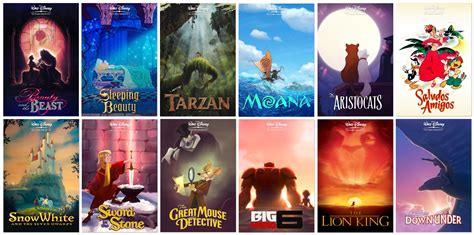 Completed Disney Classics poster set : r/PleX