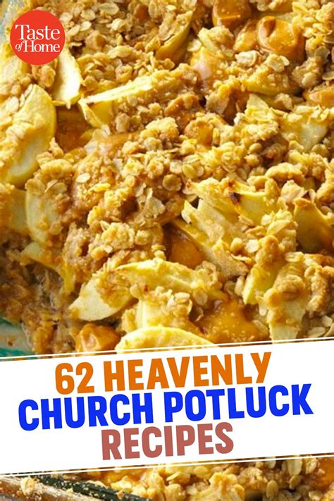 62 heavenly church potluck recipes – Artofit