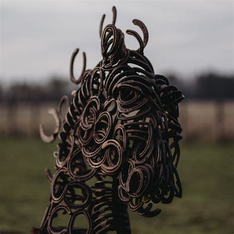 Trojan Horse Head Horseshoe Sculpture | Ollie Holman — Ollie Holman ...