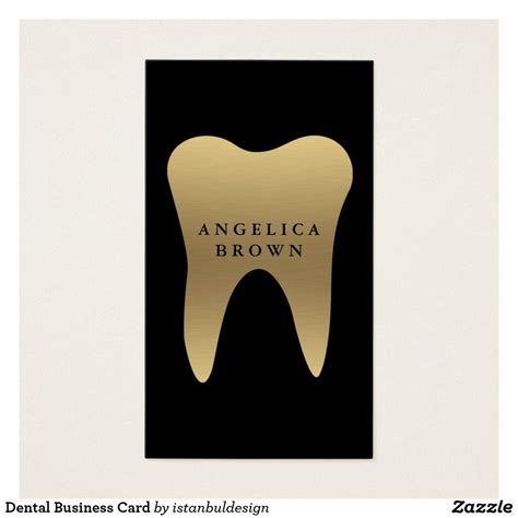 Dental Business Card | Zazzle.com | Dental business cards, Professional ...