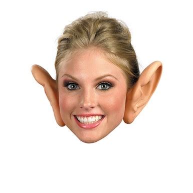 Funny Large Ears Humorous Halloween Costume Accessory